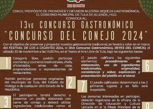 Invitan a participar en el “Concurso del conejo 2024”