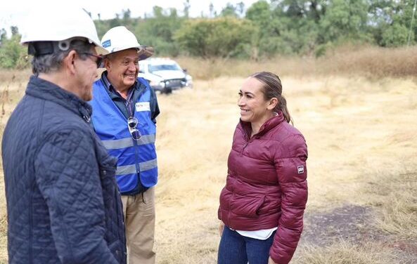 Tania Valdez visita el Parque Logístico Industrial #Fortem