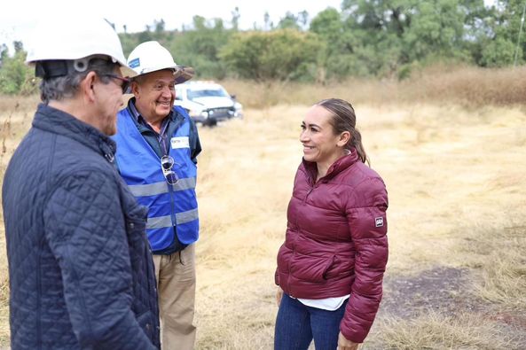 Tania Valdez visita el Parque Logístico Industrial #Fortem