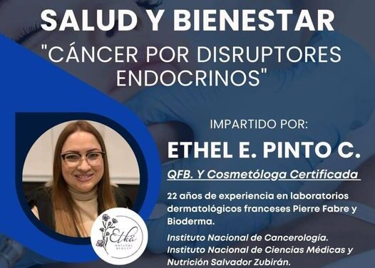 Impartirán conferencia“Cáncer por disruptores endocrinos”.