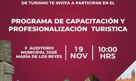 Capacitarán a prestadores de servicios de Tula de Allende