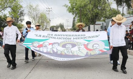 Atotonilco de Tula conmemoró el 114° aniversario del inicio de la Revolución Mexicana