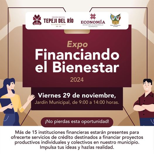 Tepeji del Río, será sede de la Expo Financiando el Bienestar 2024