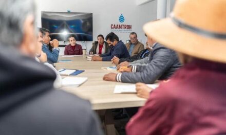 Caamtroh se reúne con representantes de los comités de agua del municipio