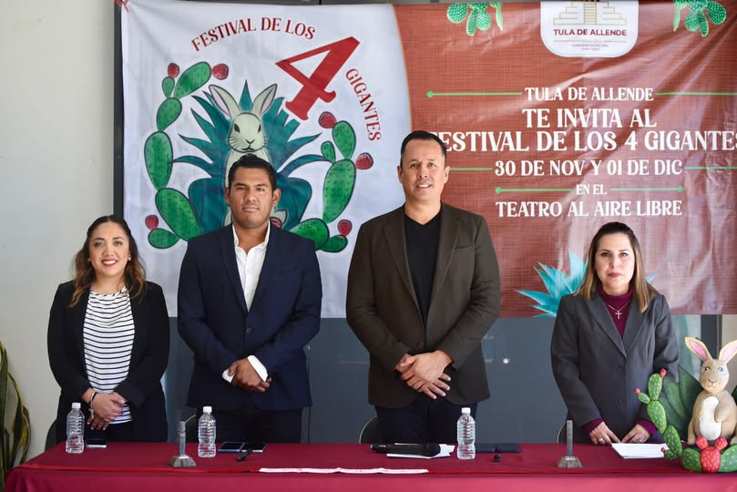 Presentan actividades de la XIII Edición del Festival los 4 Gigantes