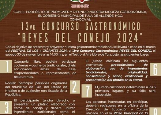 Aún estás a tiempo de participar en el “Concurso reyes del conejo 2024”