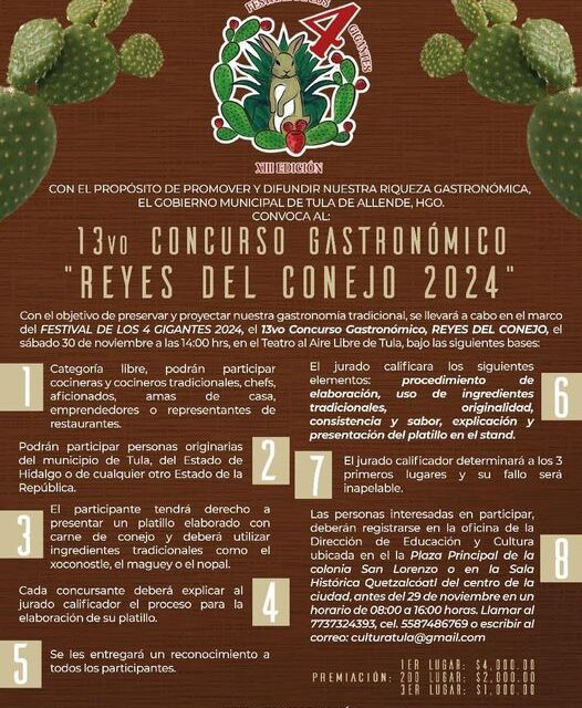 Aún estás a tiempo de participar en el “Concurso reyes del conejo 2024”