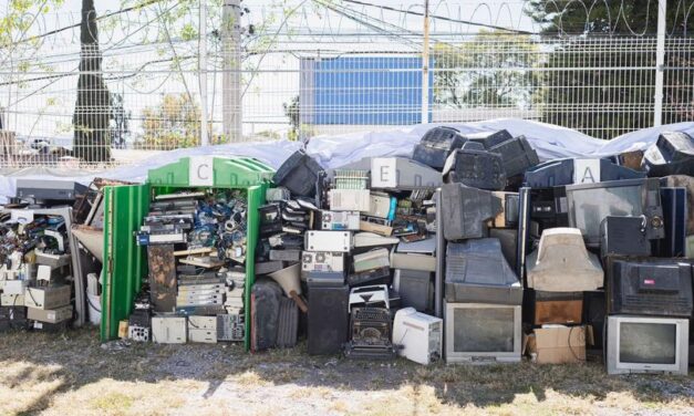 Tepeji del Río recolecta 5.5 toneladas de residuos electrónicos en campaña ambiental