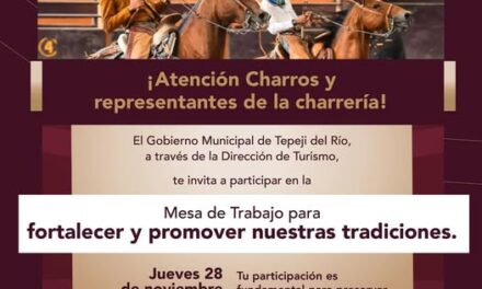 Atención charros y representantes de la charrería