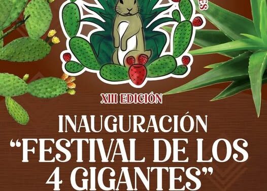 Mañana inicia el tan esperado #FestivalDeLos4Gigantes en #TulaDeAllende