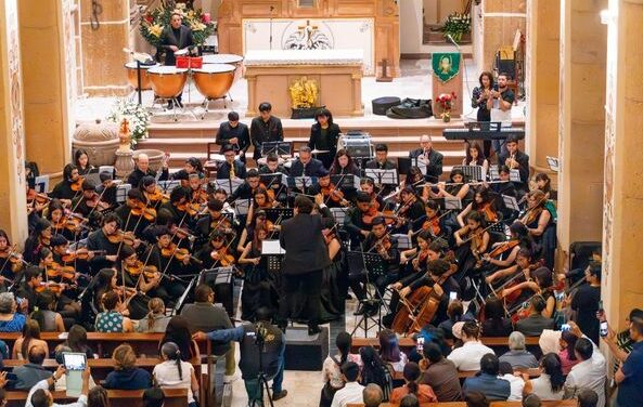 Tepeji del Río brilla en el concierto sinfónico Orquestas Unidas por la Paz