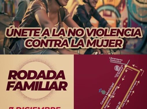 𝗥𝗼𝗱𝗮𝗱𝗮 𝗙𝗮𝗺𝗶𝗹𝗶𝗮𝗿 en el marco de los 16 𝙙𝙞́𝙖𝙨 𝙙𝙚 𝙖𝙘𝙩𝙞𝙫𝙞𝙨𝙢𝙤 𝙘𝙤𝙣𝙩𝙧𝙖 𝙡𝙖 𝙫𝙞𝙤𝙡𝙚𝙣𝙘𝙞𝙖 𝙙𝙚 𝙜𝙚́𝙣𝙚𝙧𝙤