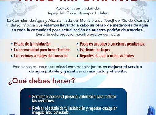 AVISO IMPORTANTE #Caamtroh