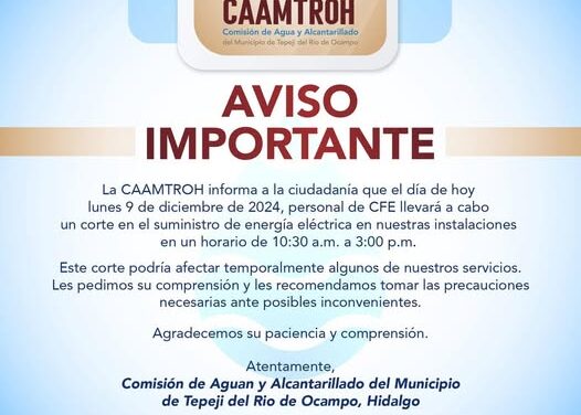 Aviso Importante #Caamtroh