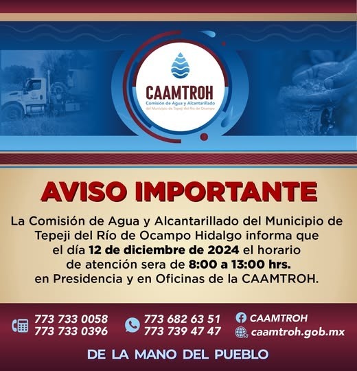 AVISO CAAMTROH