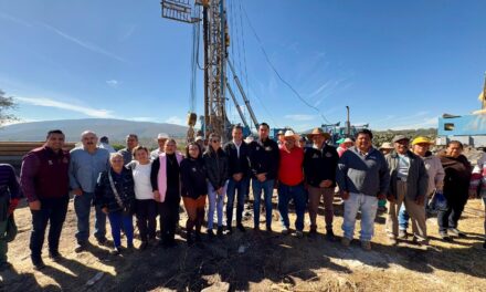 Perforación de pozo profundo en Xochitlán de las Flores: Mayor cobertura de agua potable en Tula de Allende