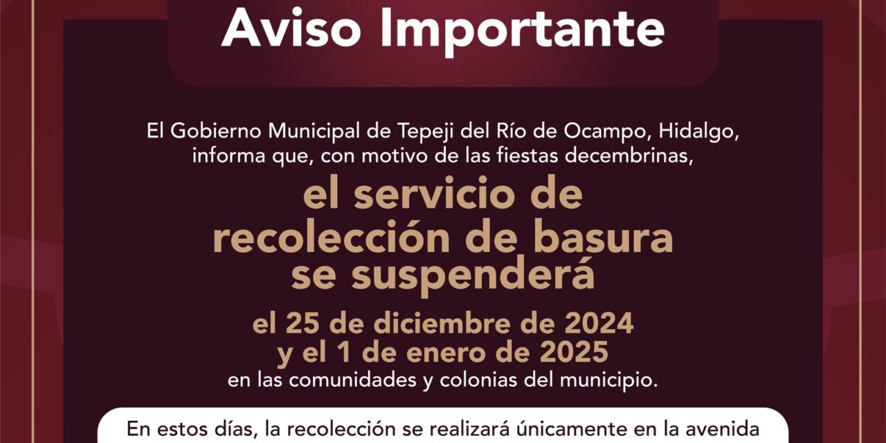 Aviso Importante: