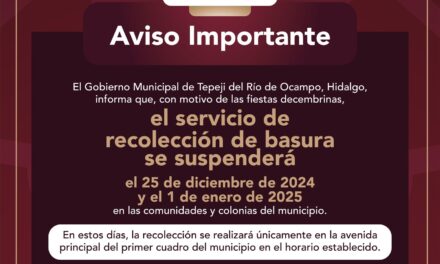 Aviso Importante: