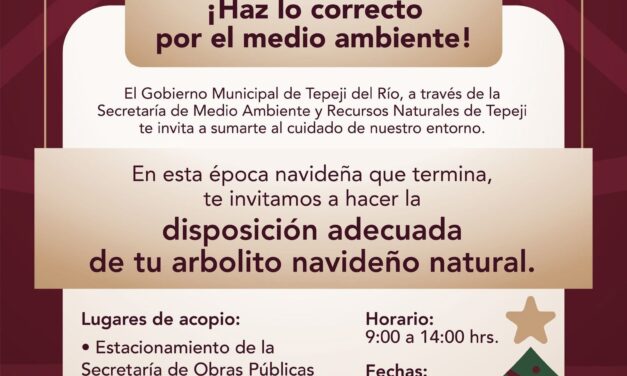 Invitan a cuidar nuestro entorno con acciones responsables