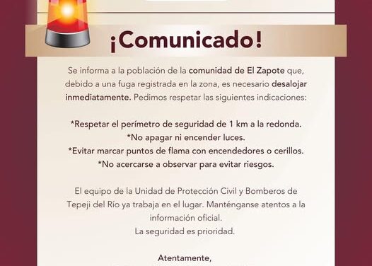 ¡Alerta! Tepeji del Río
