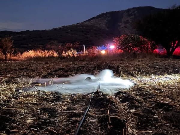 Atiende Protección Civil fuga de gas en El Zapote; la población está fuera de peligro