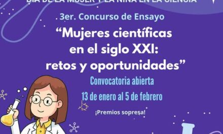 El @CITNOVA_Hgo te invita a participar en el 3er concurso de ensayo “Mujeres científicas del siglo XXI: retos y oportunidades”.