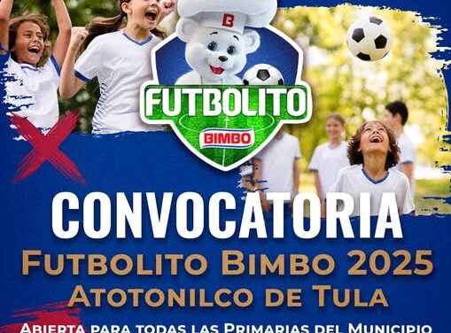 El Gobierno Municipal de Atotonilco de Tula invita a participar en la 𝟲𝟭.ª 𝗲𝗱𝗶𝗰𝗶𝗼́𝗻 𝗱𝗲𝗹 𝗧𝗼𝗿𝗻𝗲𝗼 𝗙𝘂𝘁𝗯𝗼𝗹𝗶𝘁𝗼 𝗕𝗶𝗺𝗯𝗼 𝟮𝟬𝟮𝟱