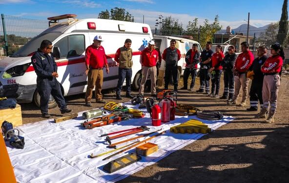 Curso de Extricación Vehicular en Atotonilco de Tula