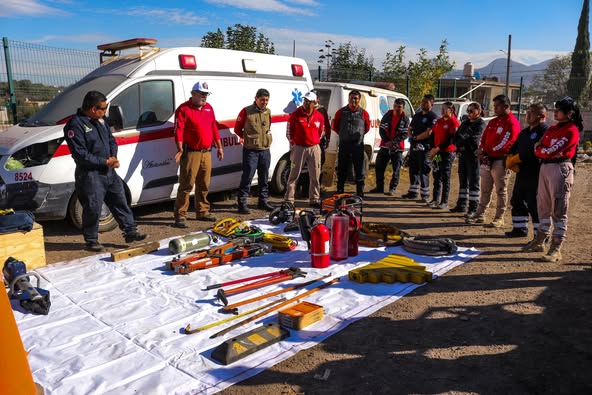 Curso de Extricación Vehicular en Atotonilco de Tula