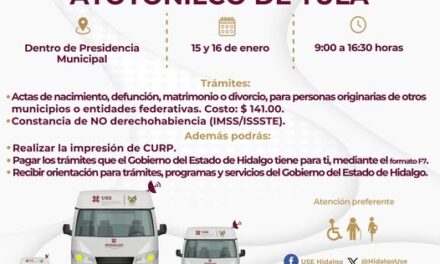 ¡𝗥𝗘𝗔𝗟𝗜𝗭𝗔 𝗧𝗨𝗦 𝗧𝗥𝗔́𝗠𝗜𝗧𝗘𝗦 𝗖𝗘𝗥𝗖𝗔 𝗗𝗘 𝗧𝗜! en Atotonilco de Tula
