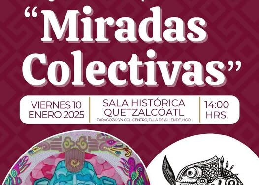 Te esperamos el próximo viernes para inaugurar juntos la exposición artística “Miradas colectivas