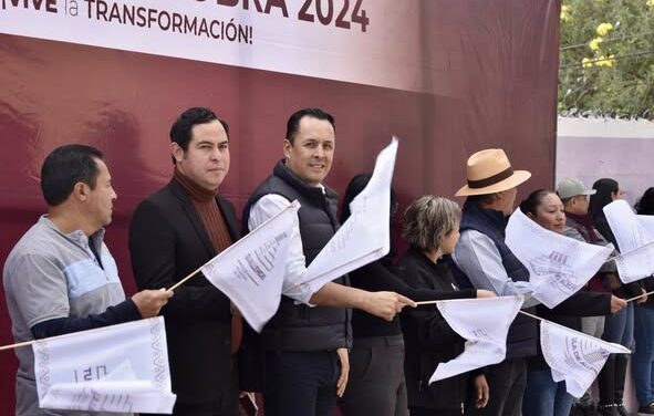 Tula va a vivir una nueva era”: Cristhian Martínez da arranque a más obras de rehabilitación y red de drenaje sanitario