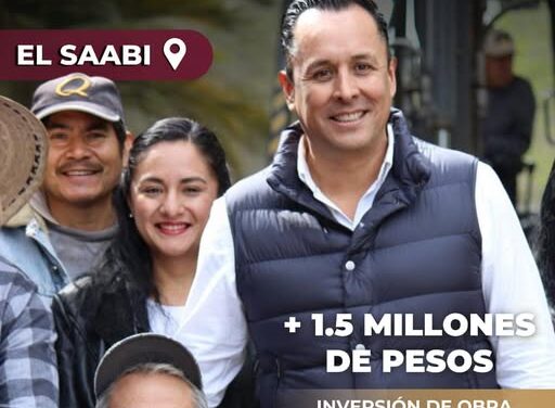 Como parte del plan de infraestructura para el municipio de Tula de Allende, se invertirán poco más de 1.5 millones de pesos para la red de drenaje, en la colonia el Saabi.