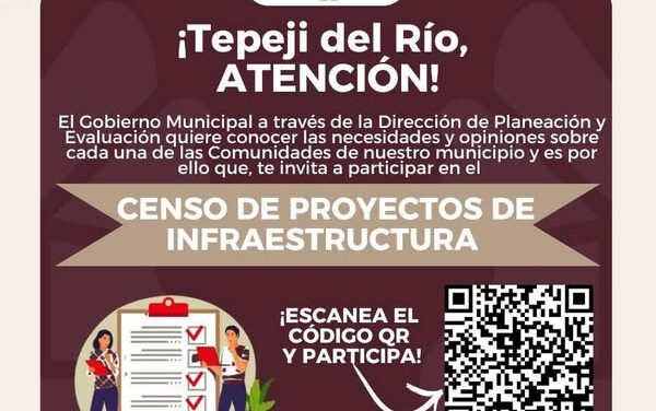 Tepeji del Río lanza «Censo de proyectos de infraestructura»