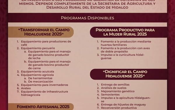 ¡𝐀𝐩𝐫𝐨𝐯𝐞𝐜𝐡𝐚 𝐥𝐨𝐬 𝐚𝐩𝐨𝐲𝐨𝐬 𝐲 𝐬𝐮𝐛𝐬𝐢𝐝𝐢𝐨𝐬 𝐩𝐚𝐫𝐚 𝐟𝐨𝐫𝐭𝐚𝐥𝐞𝐜𝐞𝐫 𝐞𝐥 𝐜𝐚𝐦𝐩𝐨 𝐡𝐢𝐝𝐚𝐥𝐠𝐮𝐞𝐧𝐬𝐞!