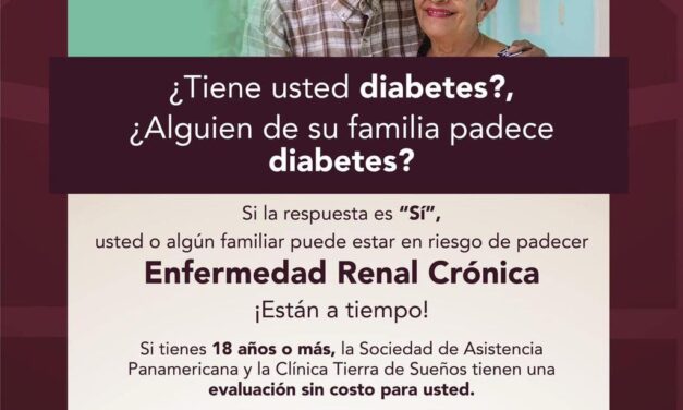 Recuerda que, mañana puedes acudir a realizar una Evaluación gratuita para prevenir enfermedades renales