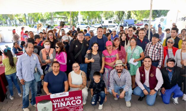 Agua para el bienestar: Entregan tinacos a familias tulenses, compromiso del Gobierno Municipal de Tula de Allende