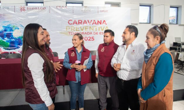 Presidenta Municipal de Tepeji del Río participa en la Caravana Preventiva en Temporada de Estiaje 2025