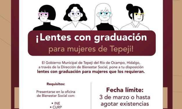¡Apoyo visual para mujeres de Tepeji!