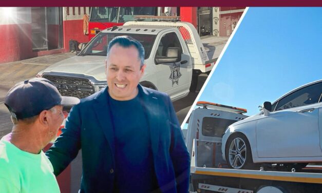Cristhian Martínez anuncia adquisición de grúa para arrastre vehicular 100% gratuito.
