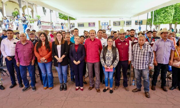 Ejidatarios y comuneros de Tepeji se reúnen con autoridades para atender problemáticas del sector agrario
