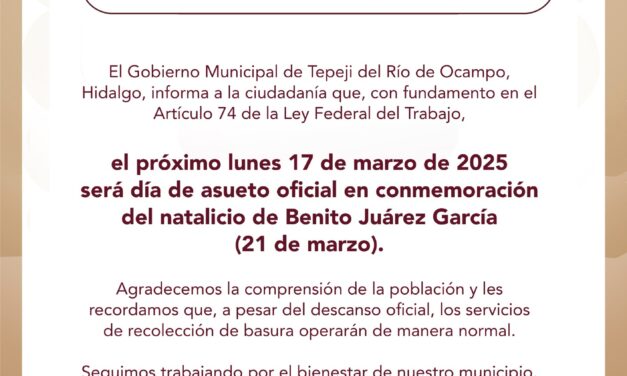 COMUNICADO OFICIAL