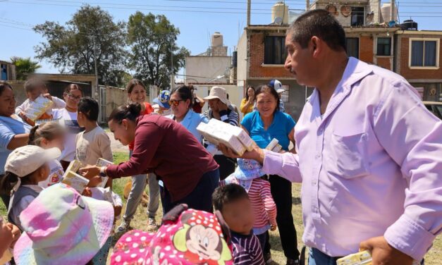 Gobierno de Tepeji continúa llevando bienestar a las comunidades