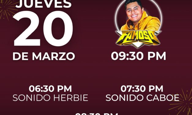No te pierdas las actividades del segundo día de la Feria de San José Tula 2025