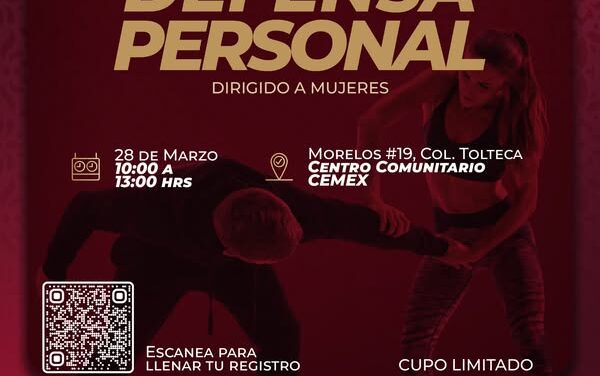 Impartirán curso de defensa personal para mujeres en Atotonilco de Tula