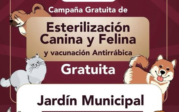 El gobierno municipal de Tepeji del Río invita a la ¡Campaña GRATUITA de esterilización y vacunación antirrábica!