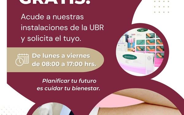 El DIF Tepeji pone a tu disposición implantes subdérmicos de manera gratuita en la UBR