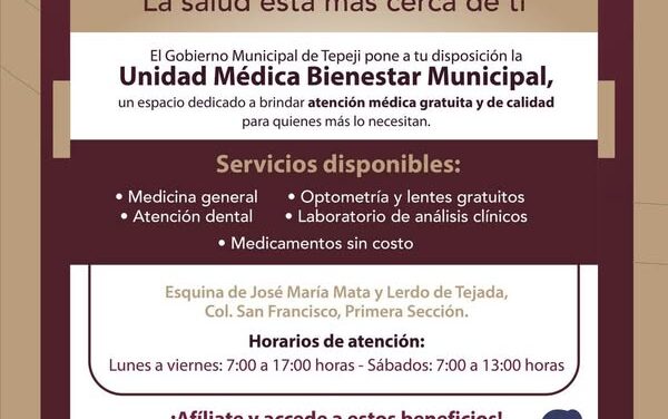Afíliate y recibe atención médica de calidad en Tepeji del Río