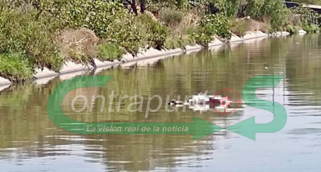Localizan el cuerpo maniatado de un hobre flotando en canal de aguas de Tula de Allende
