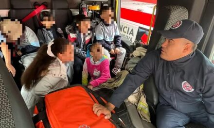 Niñas y niños tepejanos visitan instalaciones de Protección Civil y Bomberos